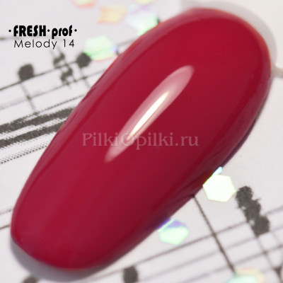 Гель лак Fresh prof. 10g Melody №14