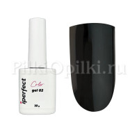 iperfect гель-лак 02 Color gel Black, 14g
