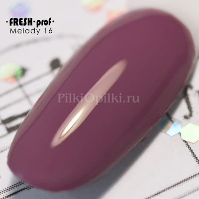 Гель лак Fresh prof. 10g Melody №16