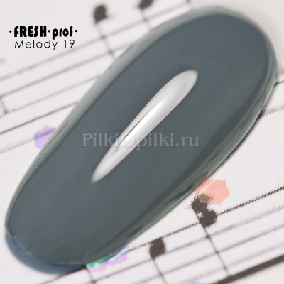 Гель лак Fresh prof. 10g Melody №19