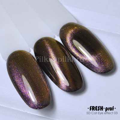 Гель лак fresh prof 5D cat eye №3 10g