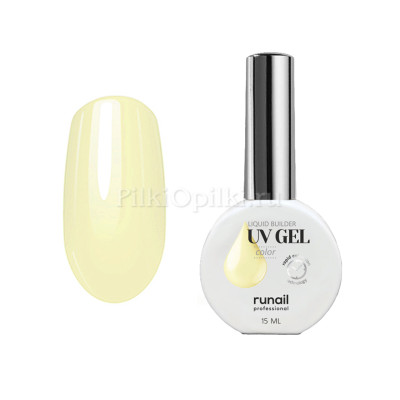 runail Цветной жидкий Уф-гель самовыравнивающийся, 15мл (флакон) №5385