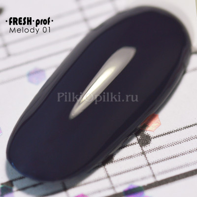 Гель лак Fresh prof. 10g Melody №01