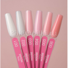 гель 006 камуфляж HOUSE помпа 15 гр pink house