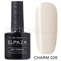 Гель-лак ELPAZA CHARM 026 Айсберг