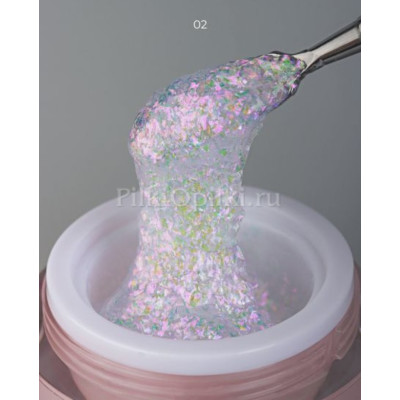 гель 02 isterika 15 мл pink house