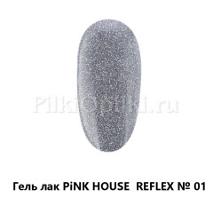 гель 01 reflex 15 мл pink house