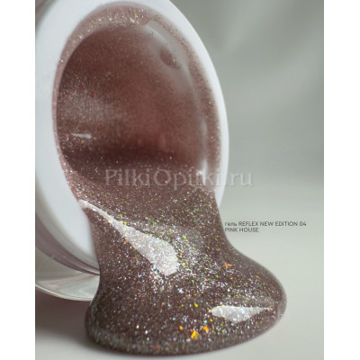 04 гель reflex new edition 15 мл pink house