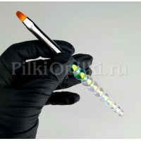 кисть баббл овал 6 pink house