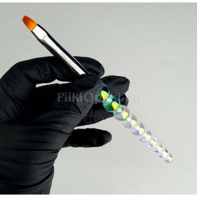 кисть баббл овал 6 pink house