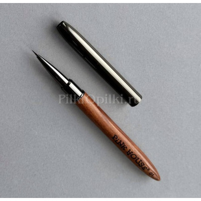 кисть сигара 01 с колпачком 6 мм pink house