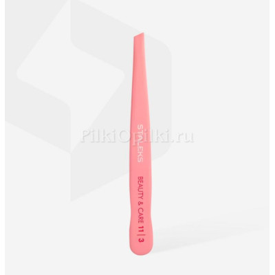 Staleks пинцет для бровей beauty i care 11 type 3