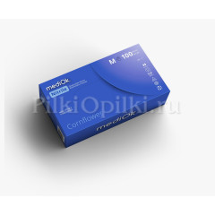 MediOk Перчатки Нитриловые CORNFLOWER M 50 пар/уп.