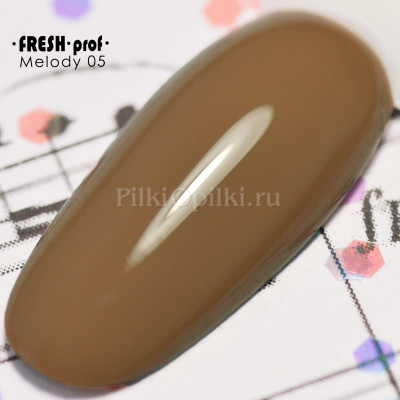 Гель лак Fresh prof. 10g Melody №05