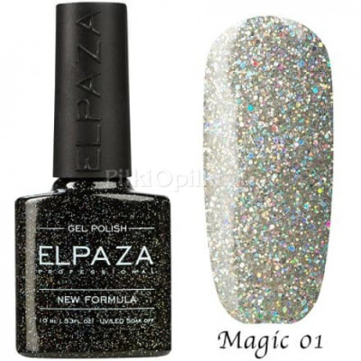 Гель-лак ELPAZA MAGIC GLITTER 001