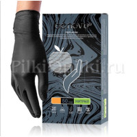 Перчатки Benovy M (черные) 50 пар