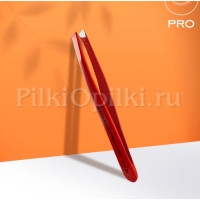 Пинцет Staleks для бровей EXPERT 11 TYPE 3r (широкие скошенные кромки)красный Пинцет Staleks для бровей EXPERT 11 TYPE 3r (широкие скошенные кромки)красный