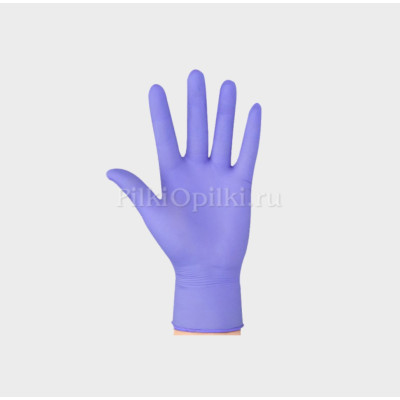 Перчатки нитриловые Foxy Gloves ФИОЛЕТОВЫЕ S 50пар