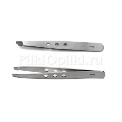 Yoko Пинцет прямой (матовый) скошенный (SP 011)