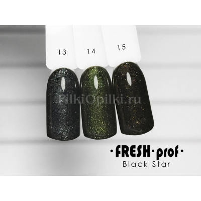 Гель лак Fresh Prof Black Star 10мл №14