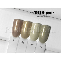 Гель лак Fresh Prof Gold Veil 10мл №37