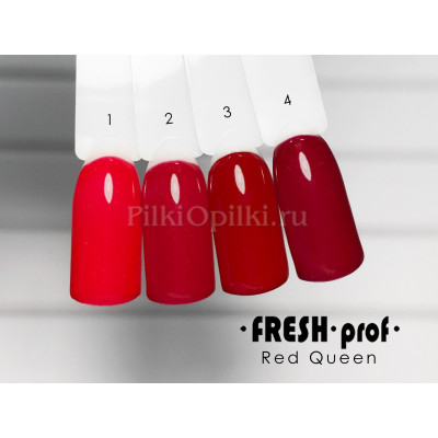 Гель лак Fresh Prof Red 10мл R02