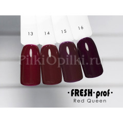 Гель лак Fresh Prof Red 10мл R13