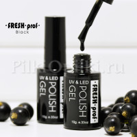 Гель лак Fresh Prof BLACK 10g