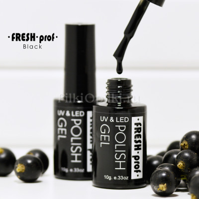 Гель лак Fresh Prof BLACK 10g