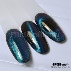 Гель лак fresh prof 5D cat eye №6 10g