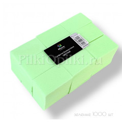 Салфетки безворсовые Bloom 1000 штук, ЗЕЛЕНЫЕ