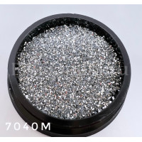 Светоотражающий Flash glitter кристаллики серебра 7040м