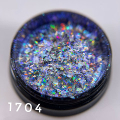 Хлопья галактика голубой отлив ( 0,2 гр) 1704