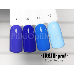 Гель лак Fresh Prof Blue 10мл B09