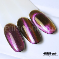 Гель лак fresh prof 5D cat eye №2 10g