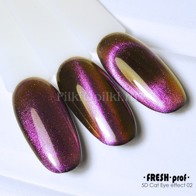 Гель лак fresh prof 5D cat eye №2 10g