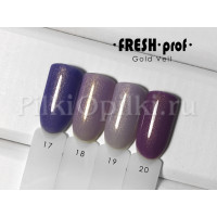 Гель лак Fresh Prof Gold Veil 10мл №18