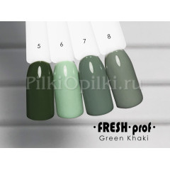 Гель лак Fresh Prof Green 10мл G06