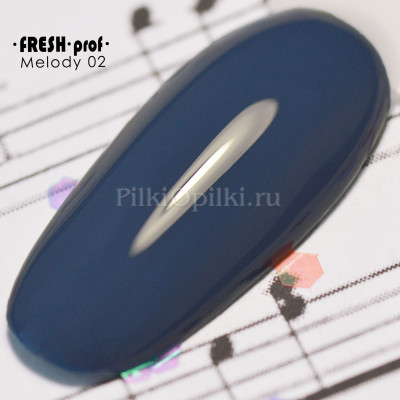 Гель лак Fresh prof. 10g Melody №02