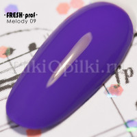 Гель лак Fresh prof. 10g Melody №09