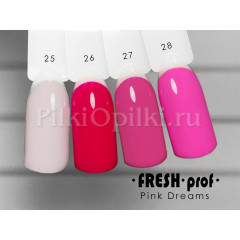 Гель лак Fresh Prof Pink 10мл P28