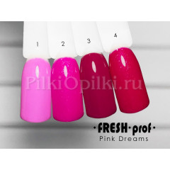 Гель лак Fresh Prof Pink 10мл P02