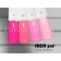 Гель лак Fresh Prof Pink 10мл P10