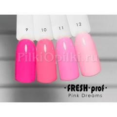 Гель лак Fresh Prof Pink 10мл P10