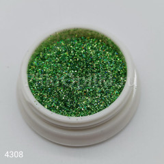 Голографический блеск светло-зеленый 4308