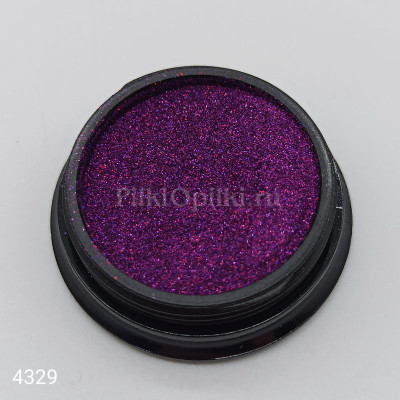 Блеск фиолетовый голография  (0,05 мм) 4329