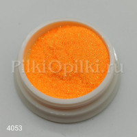 Неоновый блеск морковный  0.08 мм 4053