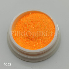 Неоновый блеск морковный  0.08 мм 4053