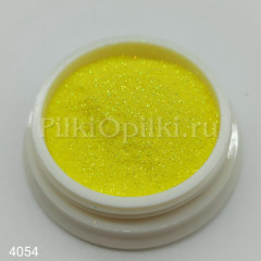 Неоновый блеск лимонно-желтый  0.08 мм 4054