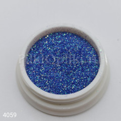 Неоновый блеск радужный фиолетовый  0.1 мм 4059